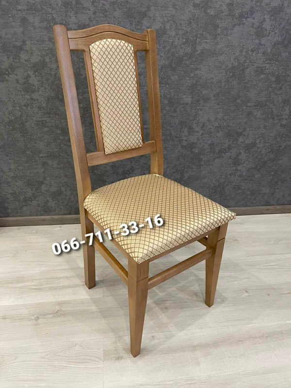 Стілець ФАРАОН / горіх світлий / Ромб pln-2