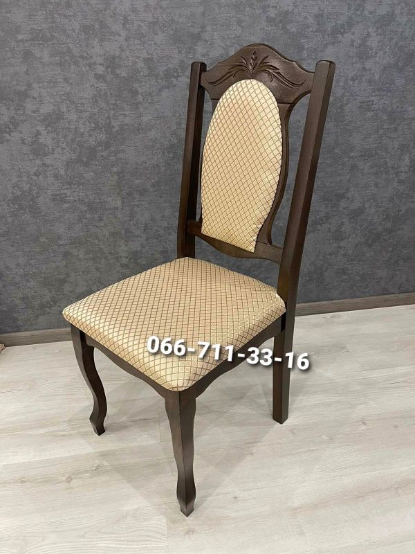 Стілець СЕНАТОР / горіх темний / Ромб pln-2