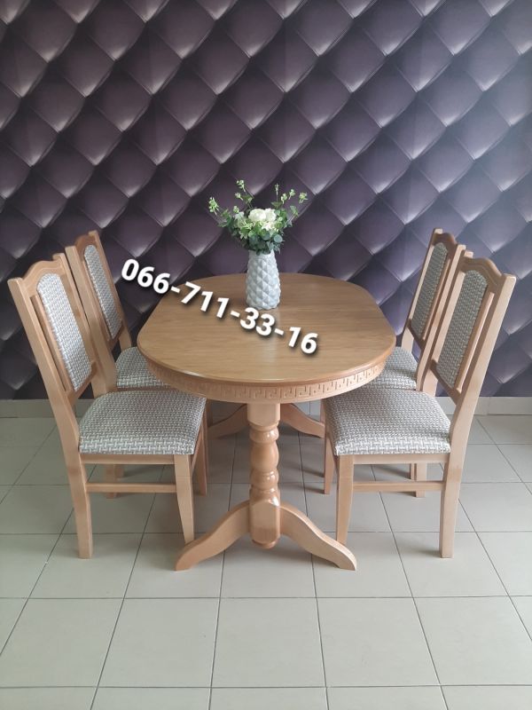 Обідній комплект КАРПАТИ / дуб / Каліфорнія