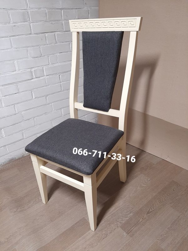 Стільчики ВЕРСАЧЕ / слонова кість / Ультратекс-11