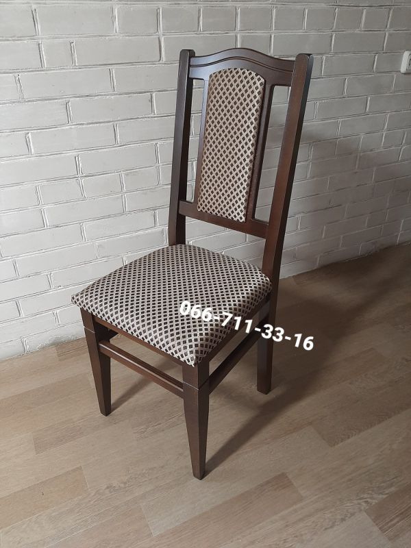 Стілець ФАРАОН / горіх темний / Ромб pln-4