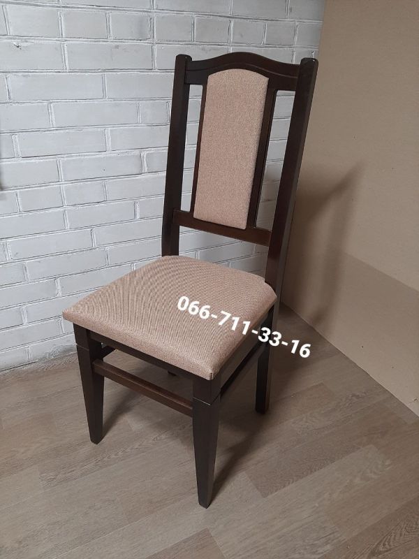 Стілець ФАРАОН / горіх темний / Ультратекс-4