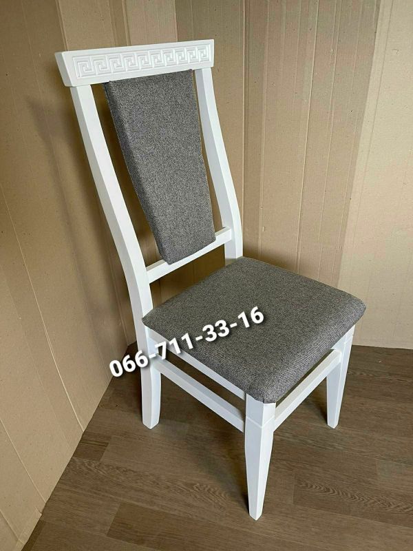 Стілець ВЕРСАЧЕ / білий  / Ультратекс-10