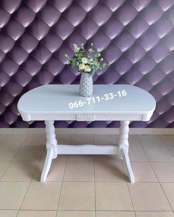 Стіл ЛЕО / білий