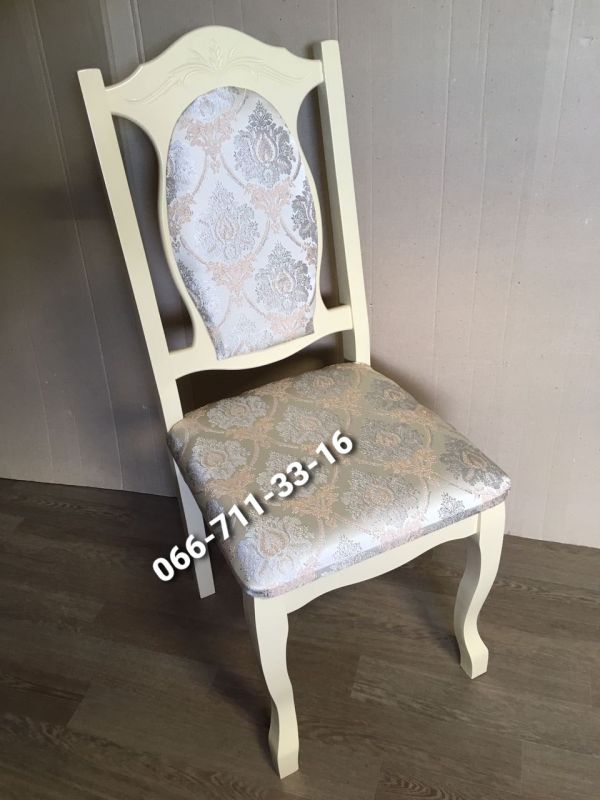 Стілець СЕНАТОР / слонова кістка / Джангл