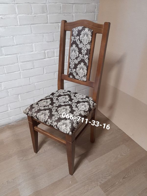 Стілець ФАРАОН / горіх світлий / Вена Шоколад