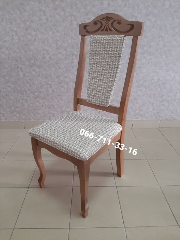 Стілець ГЛОРІЯ / горіх світлий / Каліфорнія