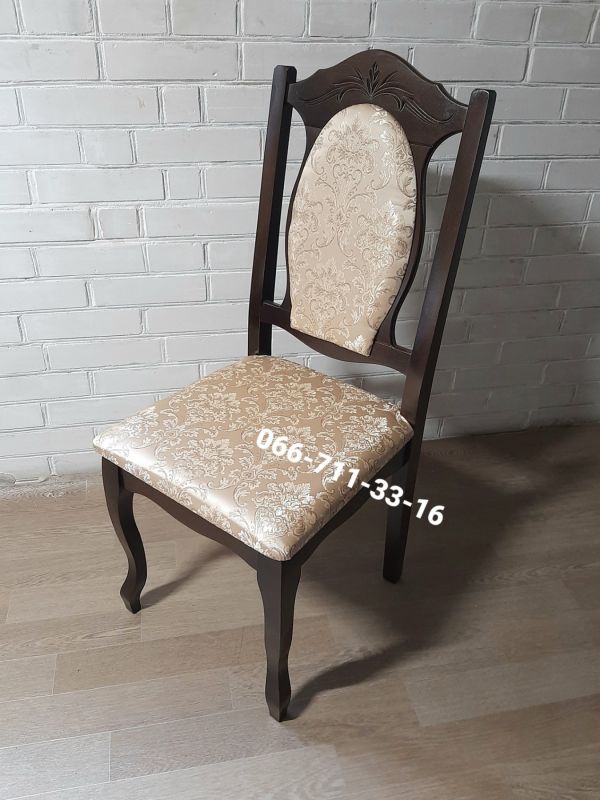 Стілець СЕНАТОР / горіх темний / Новинка