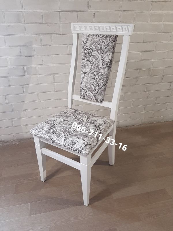 Стілець ВЕРСАЧЕ / білий / Монако